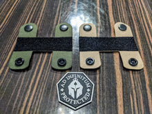 Lade das Bild in den Galerie-Viewer, NightStripes *Doppel Klett (Flausch) 7,5cm